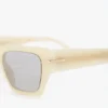 Acetatsolglasögon i ivory marble Acetatsolglasögon i ivory marble