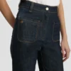 Alina-jeans i indigoblått