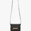 Chain pouch bag mini i svart läder Chain pouch bag mini i svart läder