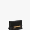 Chain pouch bag mini i svart läder Chain pouch bag mini i svart läder