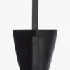 Dia bucket bag i marinblått läder