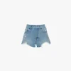 Distressed shorts i ljusblå tvätt Distressed shorts i ljusblå tvätt