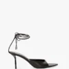 Eliza stilettosandal 75 i svart läder