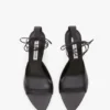 Eliza stilettosandal 75 i svart läder