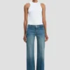 Gigi-Jeans i mellanblått Gigi-Jeans i mellanblått