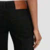 Gigi-jeans i tvättad svart