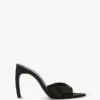Harlow mule 100 i svart satin