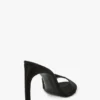 Harlow mule 100 i svart satin
