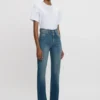 Julia-jeans i mellanblått Julia-jeans i mellanblått
