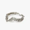 Kristallchoker i silver