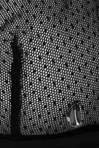 mesh bh med paljettdetaljer i svart 2 330x495 - Mesh-bh med paljettdetaljer i svart