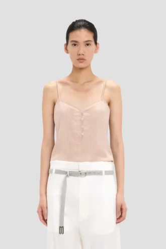 Rouleaux cami-top i blom