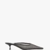 Sloane mule 45 i svart mesh Sloane mule 45 i svart mesh