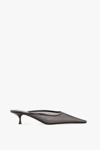 Sloane mule 45 i svart mesh Sloane mule 45 i svart mesh