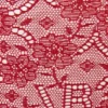 Spetsunderbyxor med monogram i poppy red