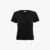 T-shirt med krympad passform i marinblått T-shirt med krympad passform i marinblått