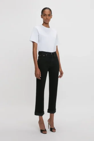 The Victoria Jeans i tvättad svart