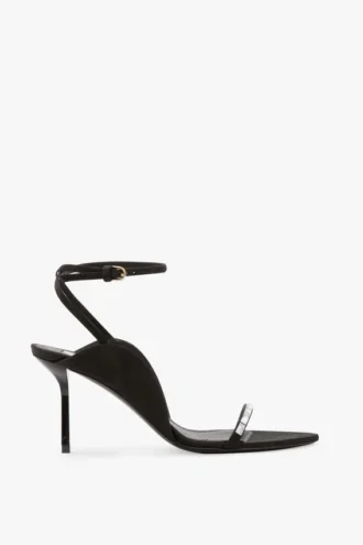 The Victoria stilettosandal med dekorationer 75 i svart