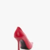 The Victoria stilettpumps 100 i rött läder