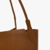 The Victoria tote bag large i brunt läder