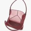 The Victoria tote bag large i burgundy mesh The Victoria tote bag large i burgundy mesh