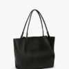 The Victoria tote bag large i svart läder The Victoria tote bag large i svart läder