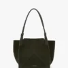 The Victoria-tote i mörk olivgrön mocka