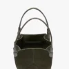The Victoria-tote i mörk olivgrön mocka