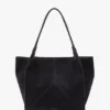 The Victoria tote large i marinblått mocka