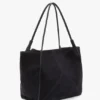 The Victoria tote large i marinblått mocka