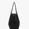 The Victoria tote large i marinblått mocka
