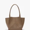 The Victoria-toteväska i duvgrått läder