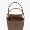 The Victoria-toteväska i duvgrått läder