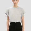 Tilly-T-shirt i gråmelerad Tilly-T-shirt i gråmelerad