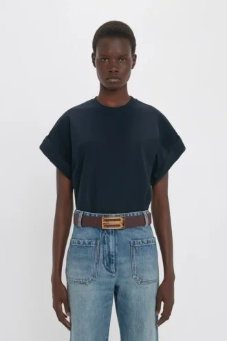 Tilly T-shirt i marinblått