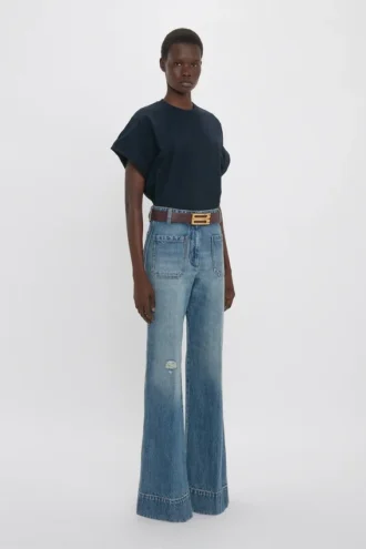 Tilly T-shirt i marinblått