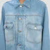 Truckerjacka i denim i heritage-blått Truckerjacka i denim i heritage-blått