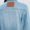 Truckerjacka i denim i heritage-blått Truckerjacka i denim i heritage-blått