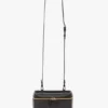 Vanity crossbody i svart läder