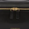 Vanity crossbody i svart läder