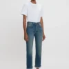 Victoria-jeans i mellanblått Victoria-jeans i mellanblått